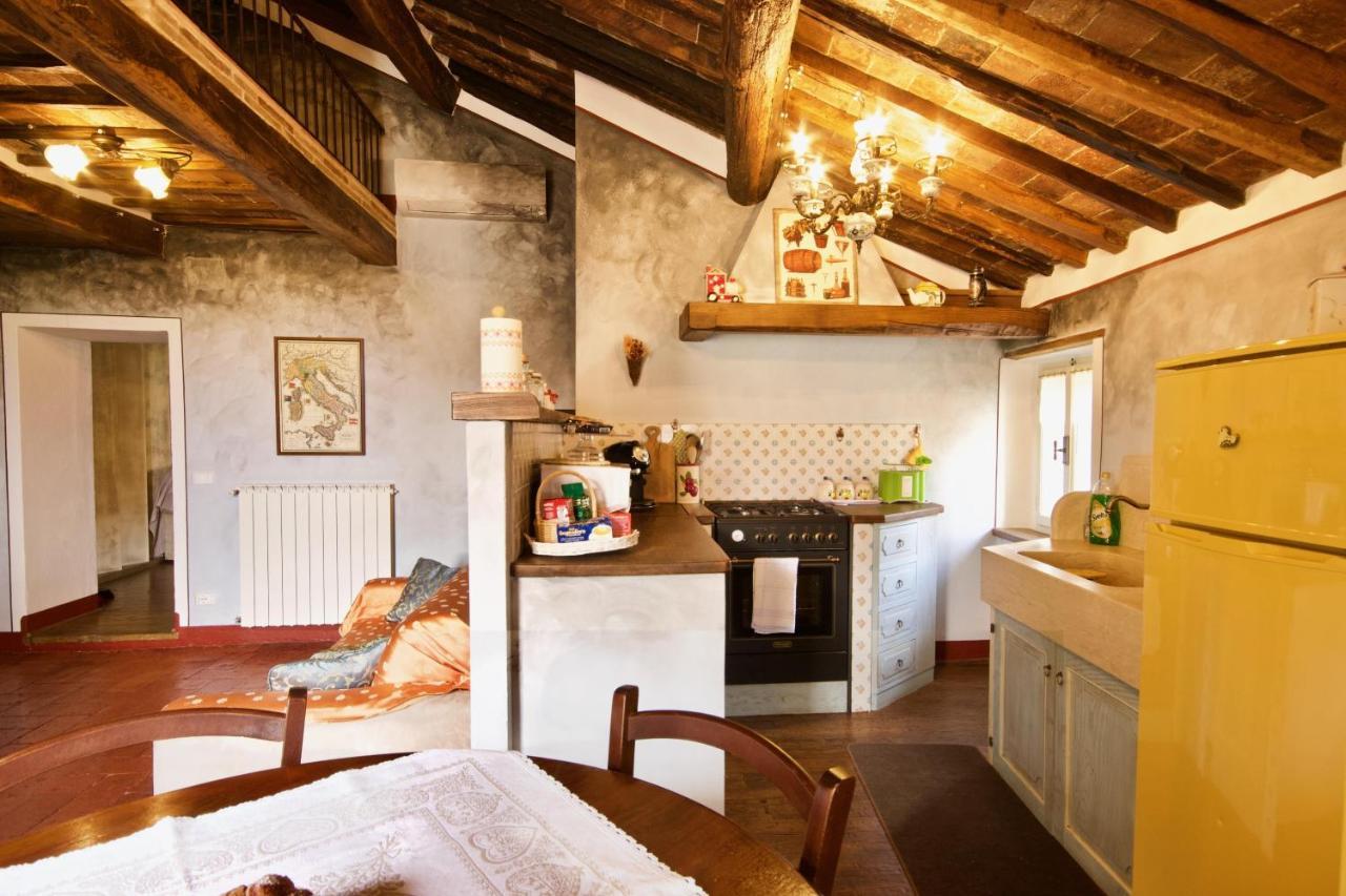 Domus Ghibellinae- Fonte Di San Benedetto Apartment Cortona Luaran gambar